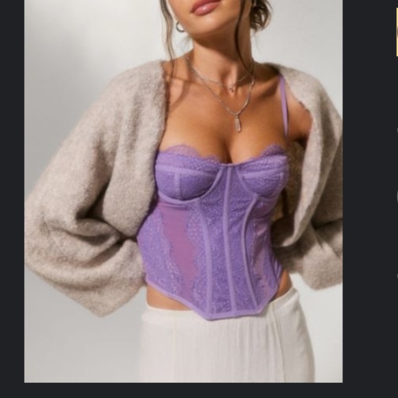 Urban Outfitters Modern Love Corset - Picture 1 of 1
